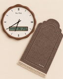 Pack Horloge Adhan + Tapis de Prière Noor Time