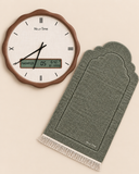 Pack Horloge Adhan + Tapis de Prière Noor Time