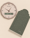 Pack Horloge Adhan + Tapis de Prière Noor Time