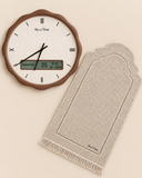 Pack Horloge Adhan + Tapis de Prière Noor Time