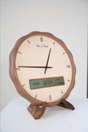 Socle en Bois  pour horloge Noor Time